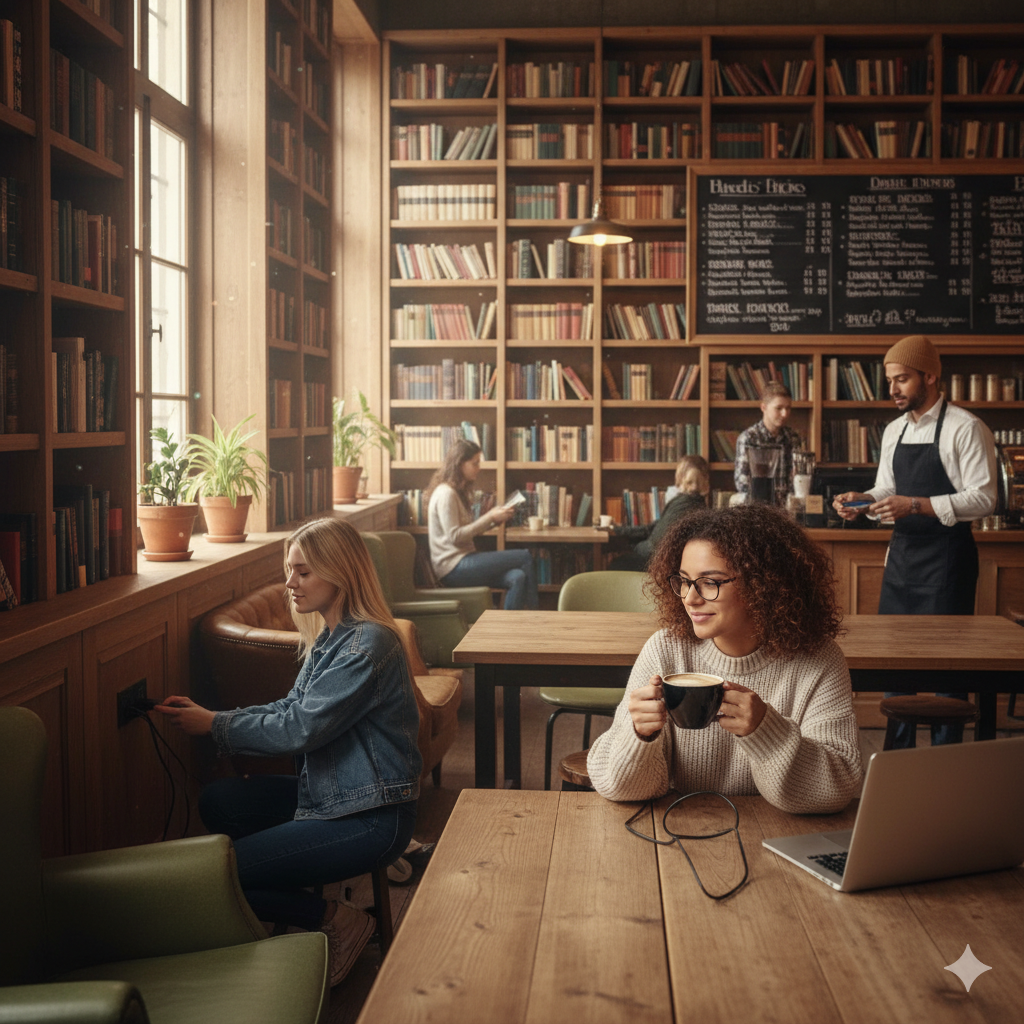 Inovasi Ruang dalam Budaya mobile-office di Coffee Shop